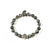 Black Pearl Creations Larvikite & Indian Skull Bracelet
