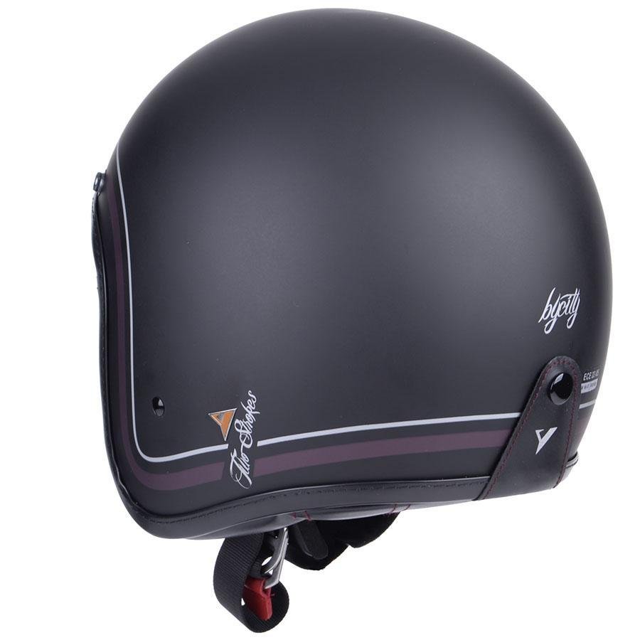 Casque FG-Jet noir metal - Motorcycles Legend shop