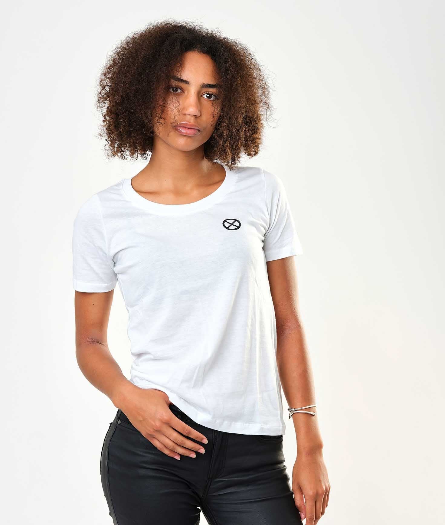 Eudoxie - Eudoxie Bonnie White T'Shirt - T-Shirts - Salt Flats Clothing