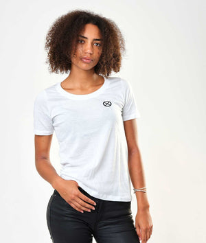 Eudoxie - Eudoxie Bonnie White T'Shirt - T-Shirts - Salt Flats Clothing