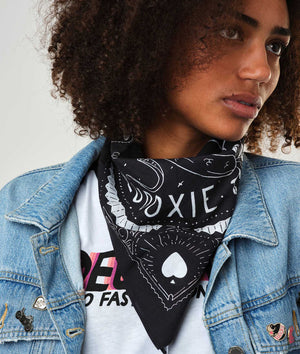 Eudoxie - Eudoxie Thelma Black Bandana - Bandana's and Tubes - Salt Flats Clothing