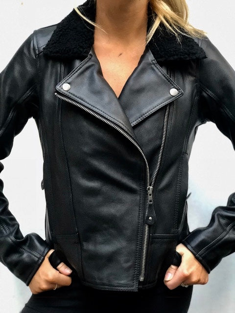 Blackbird Motorcycle Wear Night Owl Ladies MotorcycleJacket