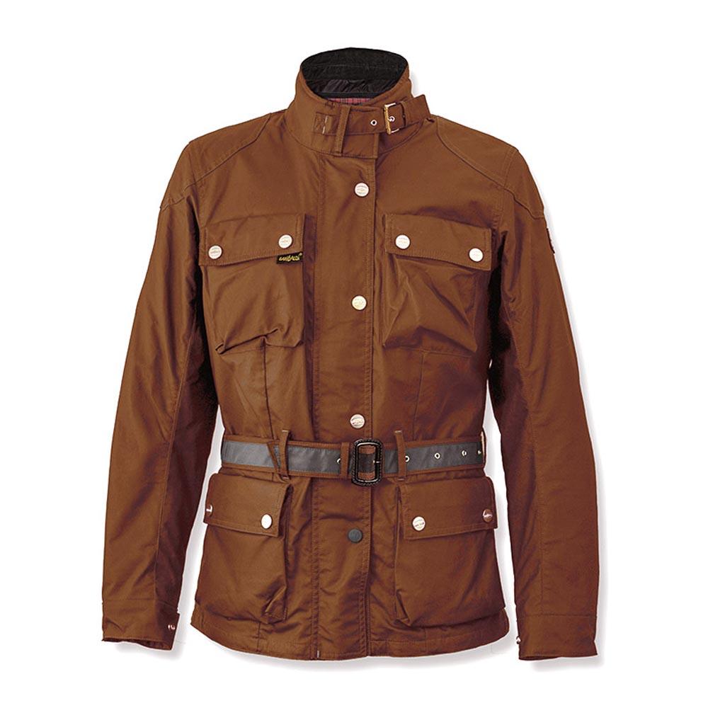 Garibaldi Heritage 1972 Brown Wax Cotton Look Ladies Jacket CE - Salt Flats Clothing