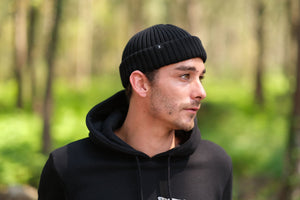 Kytone - Kytone Ben Black Beanie - Caps - Salt Flats Clothing