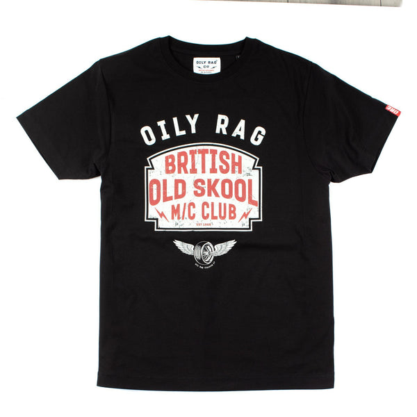 Oily Rag Clothing Black Label Old Skool T Shirt