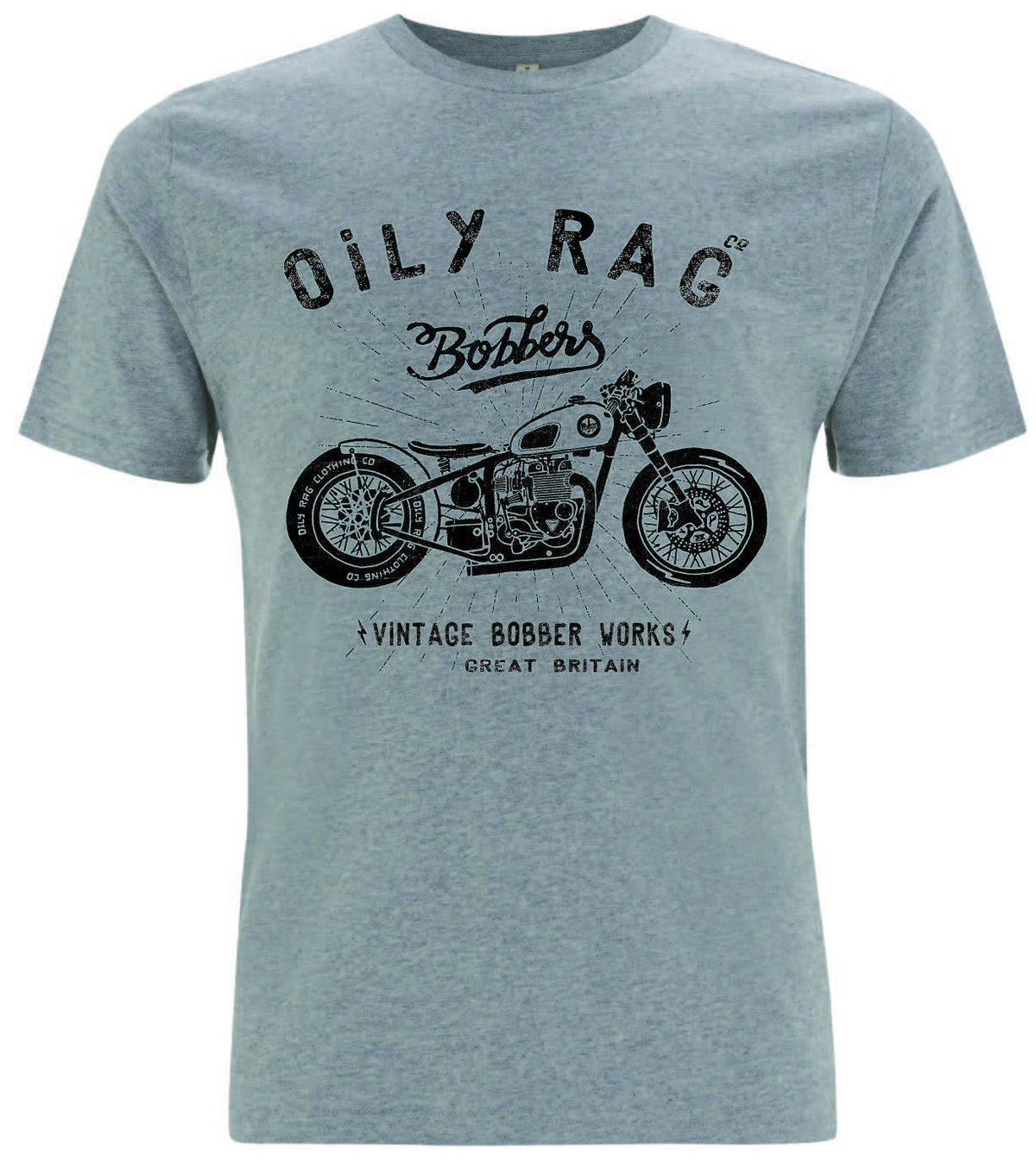 Oily Rag Clothing - Oily Rag Clothing Bobber Works T'Shirt - T-Shirts - Salt Flats Clothing