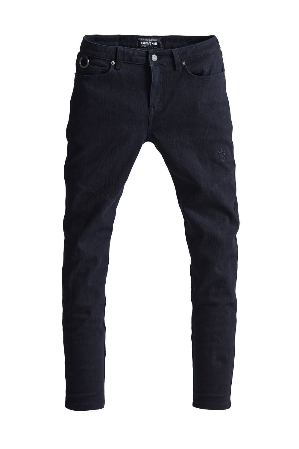 Pando Moto - Pando Moto Kissaki Ladies Black Jeans - Ladies Trousers - Salt Flats Clothing