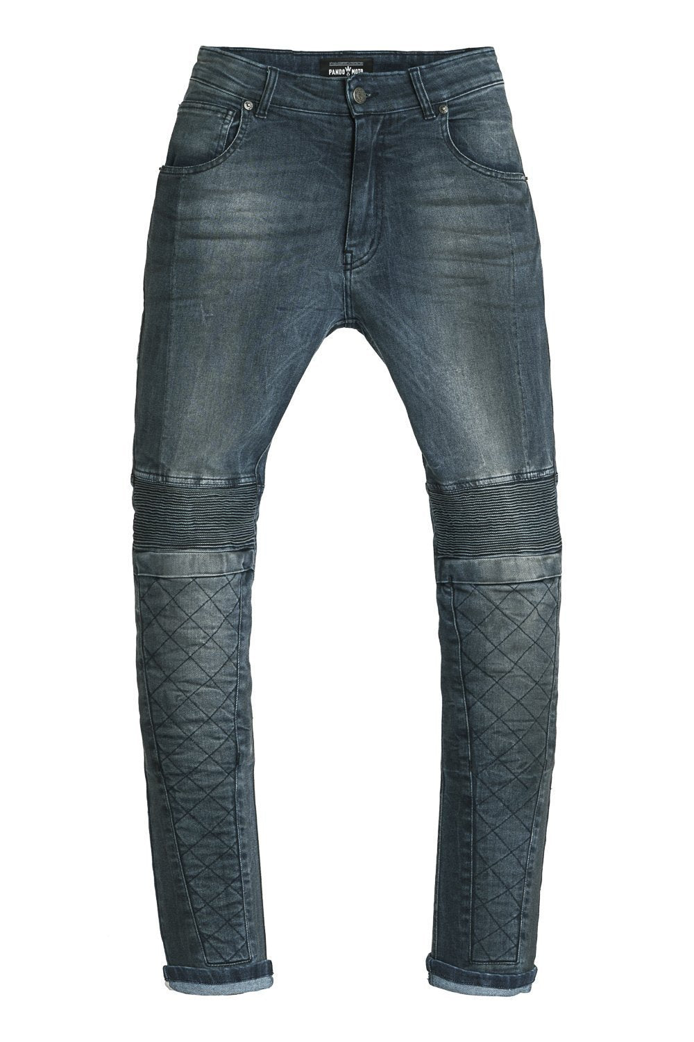 Pando Moto - Pando Moto Rosie Navy Ladies Jeans - Ladies Trousers - Salt Flats Clothing