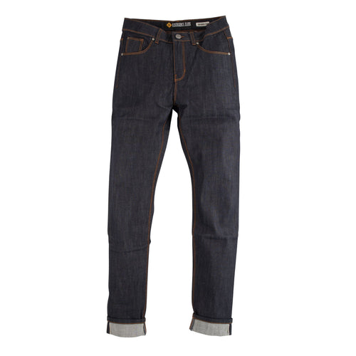 Resurgence Gear Inc. - Resurgence Gear® 2020 Cafe Racer PEKEV Motorcycle Jeans - Raw - Ladies Trousers - Salt Flats Clothing