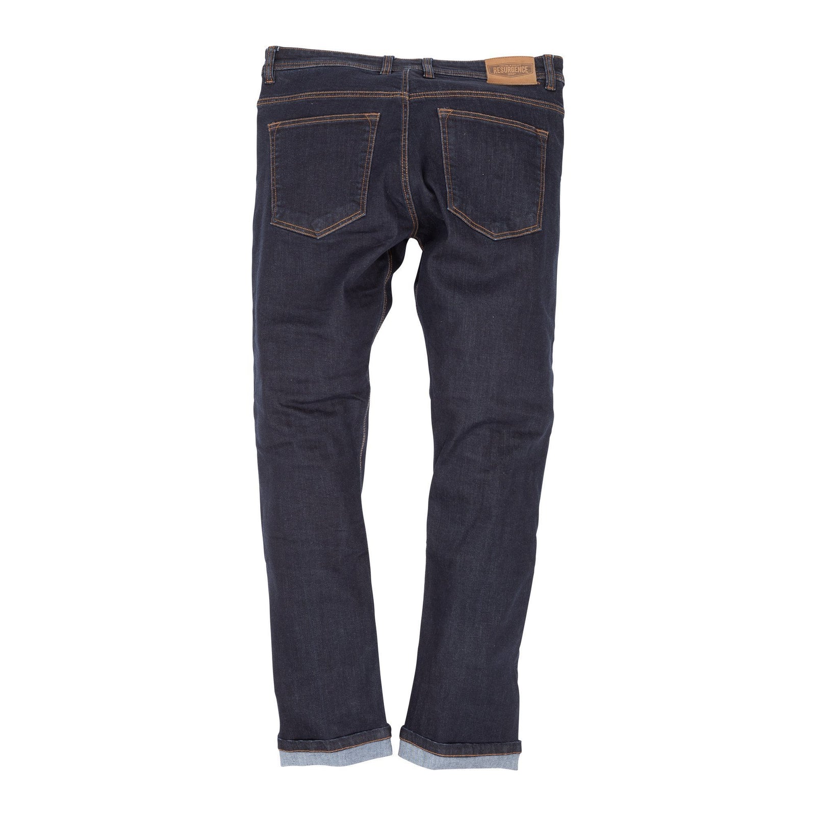 Resurgence Gear Inc. - Resurgence Gear® 2020 Warrior PEKEV Lite Motorcycle Jeans - Indigo Blue - Men's Trousers - Salt Flats Clothing