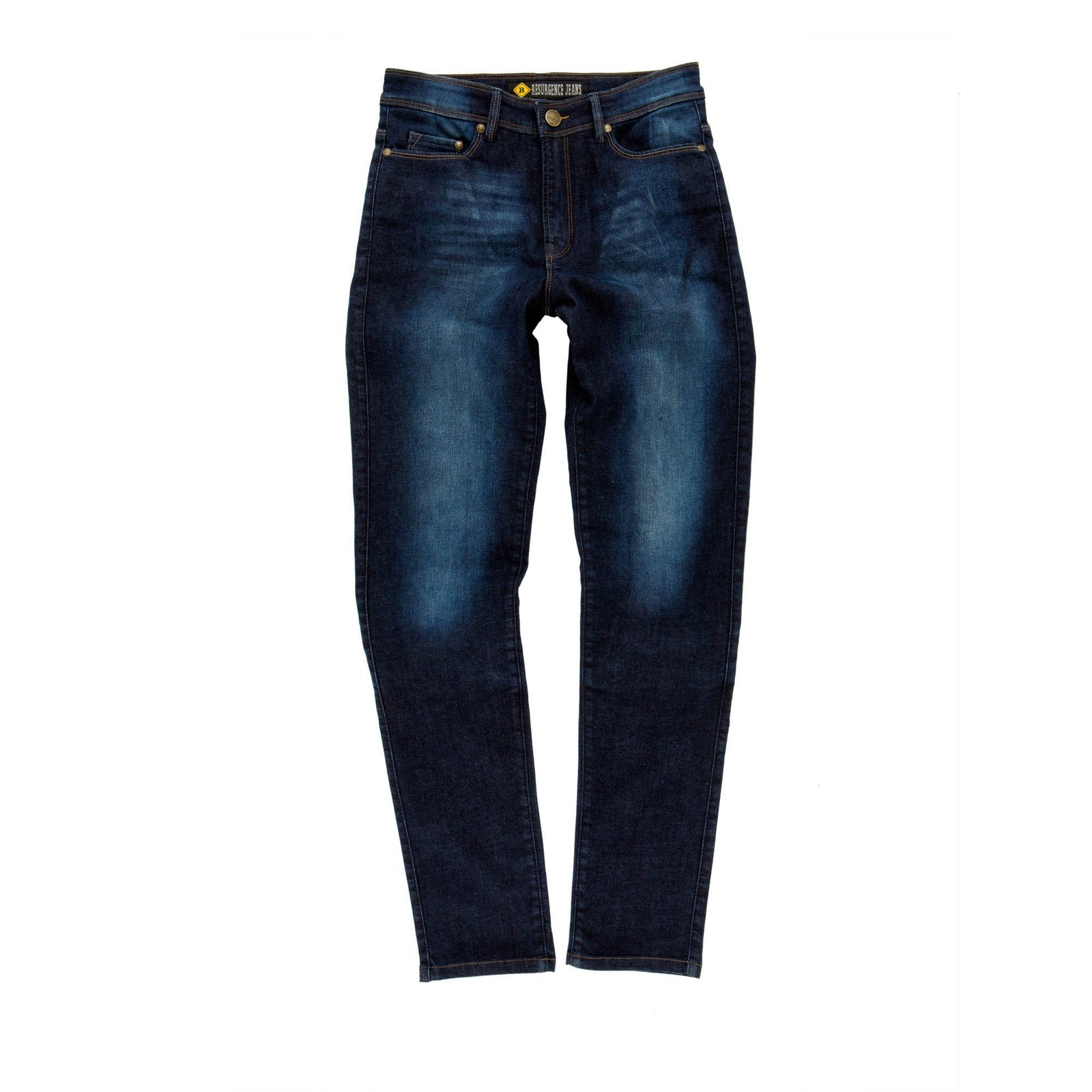 Resurgence Gear Inc. - Resurgence Gear® Heritage Ladies Protective Motorcycle Jeans in Old School - Ladies Trousers - Salt Flats Clothing