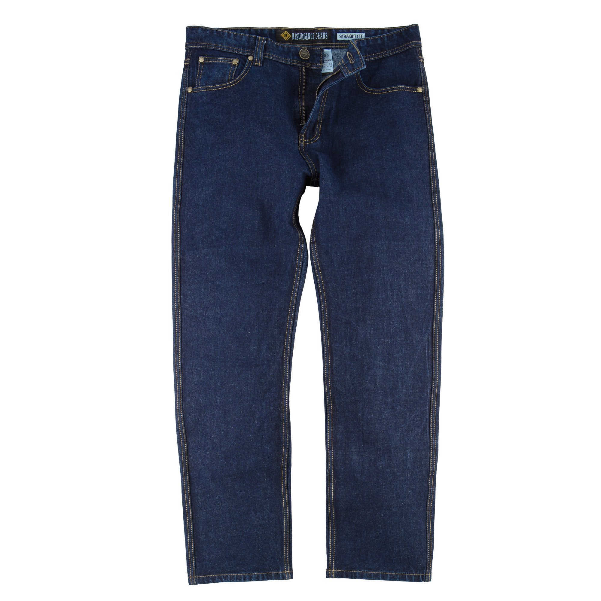 Resurgence Gear Inc. - Resurgence Gear® New Wave PEKEV Ultra Single Layer Protective Motorcycle Jeans - Men's Trousers - Salt Flats Clothing