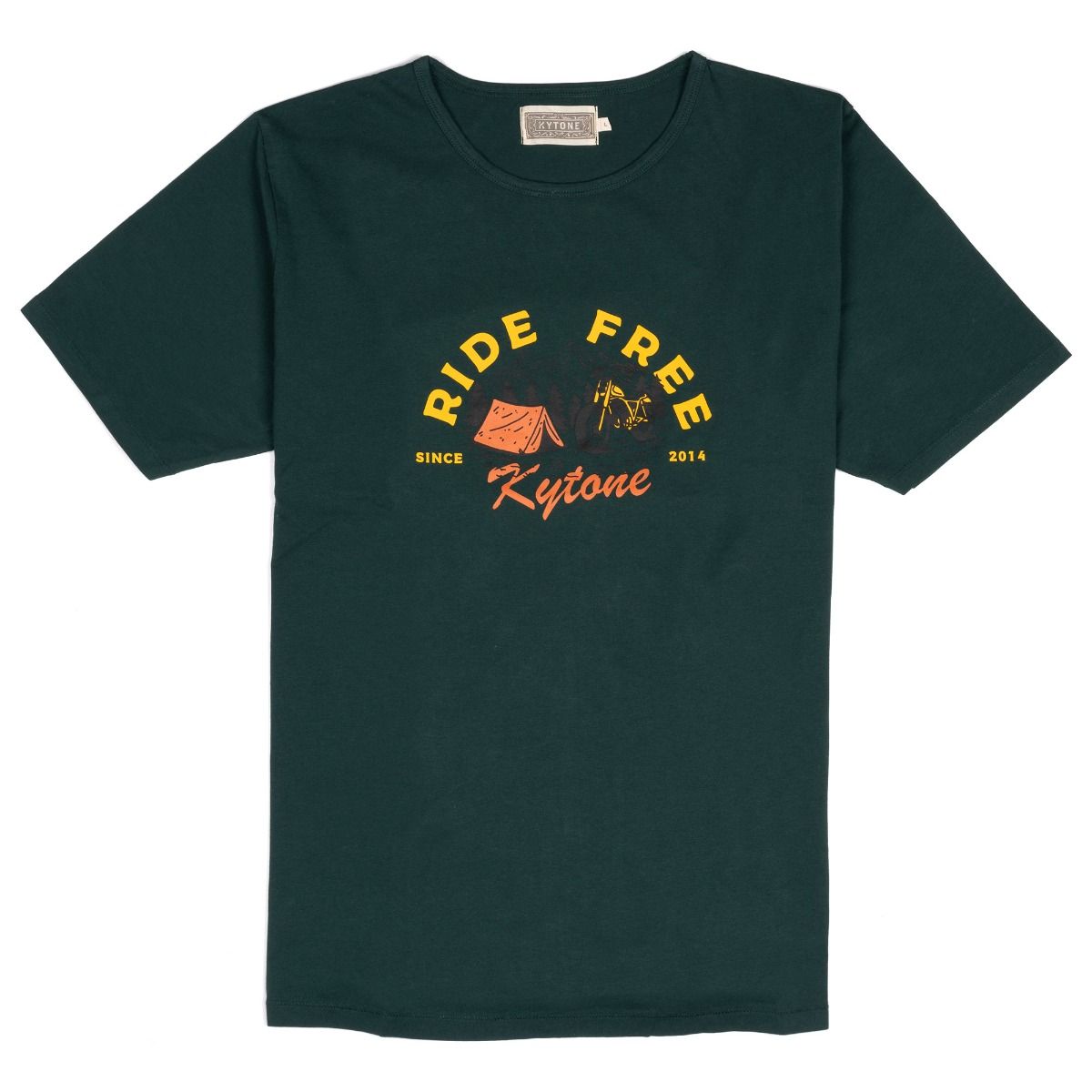 Kytone Ride Free 2 Green T'Shirt