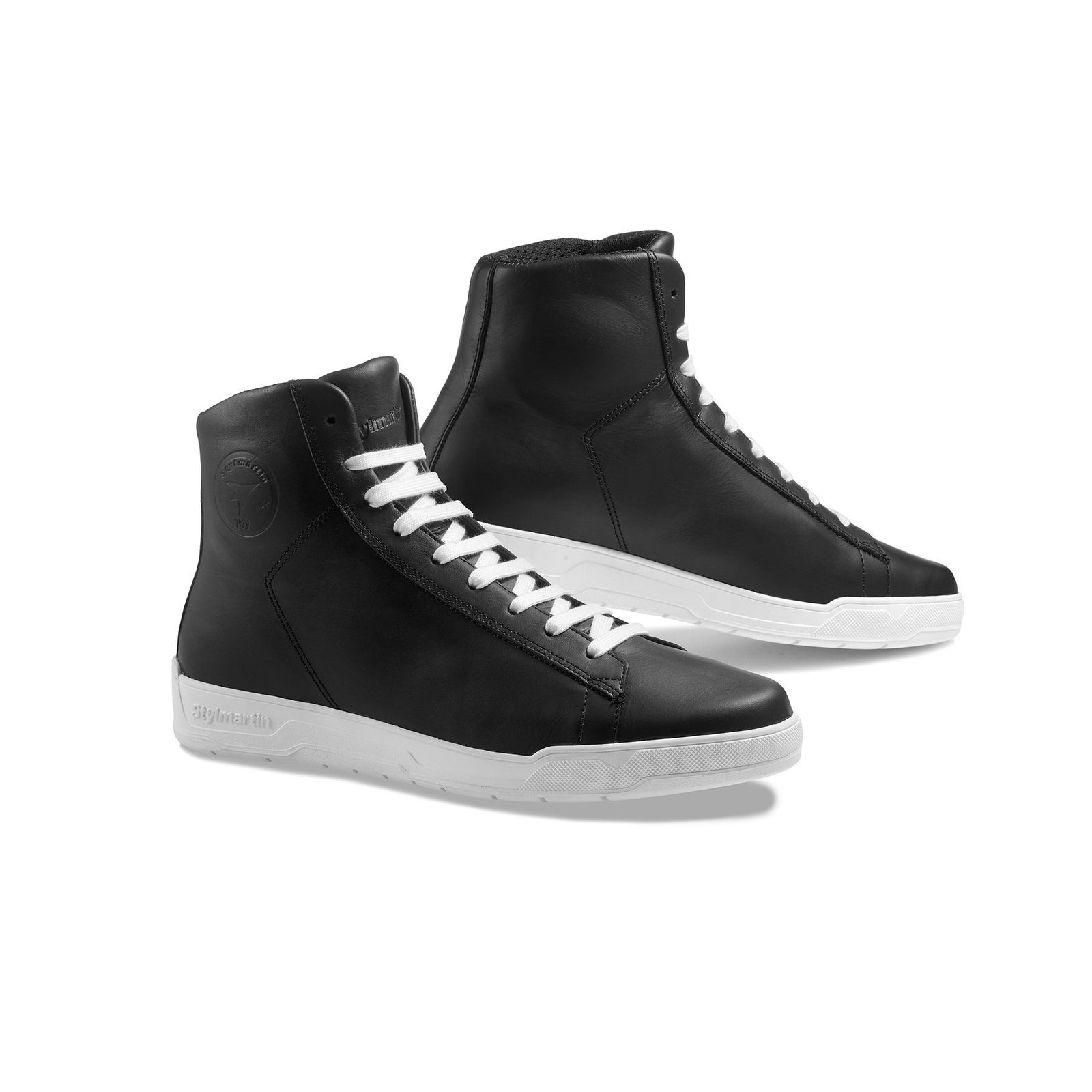 Stylmartin - Stylmartin Core WP Sneaker in Black and White - Boots - Salt Flats Clothing